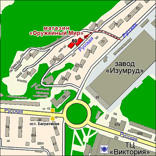 Схема улиц